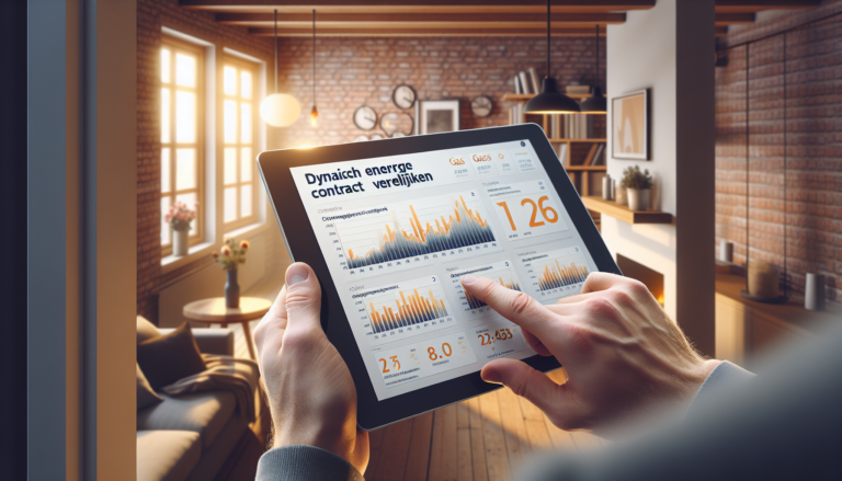 Dynamisch energiecontract vergelijken